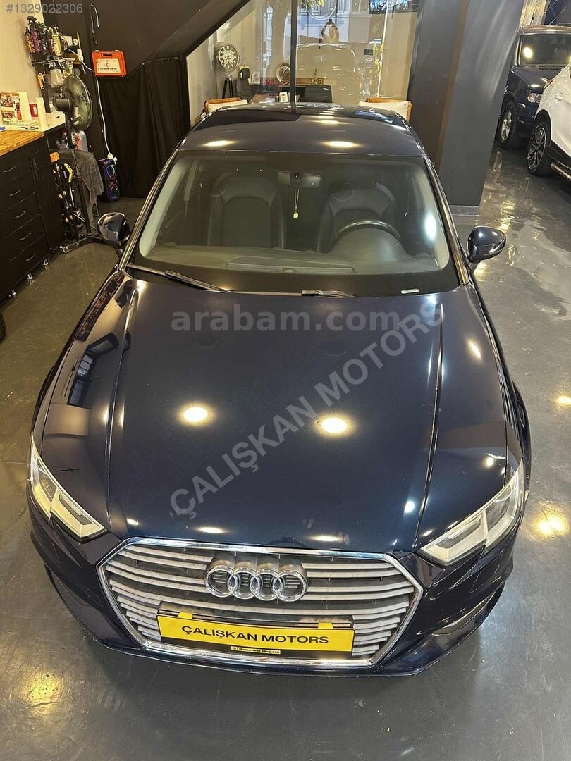 Galeriden Audi A3 Sedan 1.6 TDI Design Line 2017 Model İstanbul 187.766 km Lacivert 7