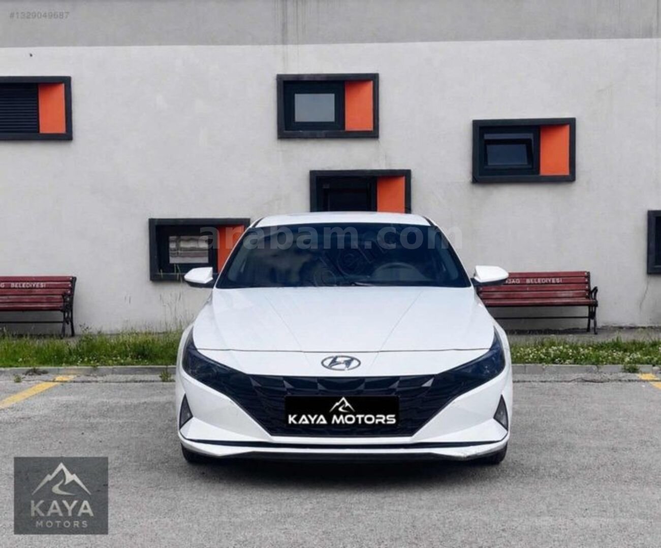Galeriden Hyundai Elantra 1.6 MPI Style Comfort 2021 Model Ankara 218.000 km Beyaz 2