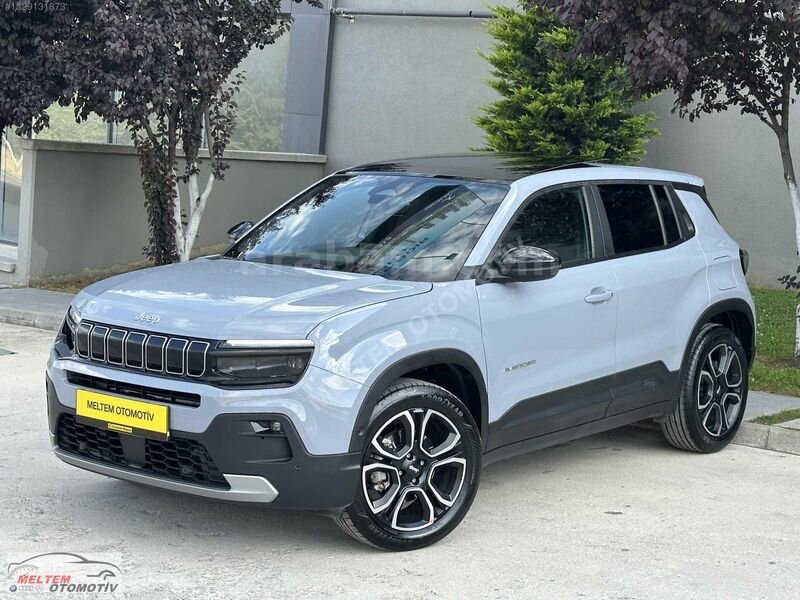 Galeriden Jeep Avenger Hybrid 1.2 Summit 2026 Model Ankara 7.000 km Gri