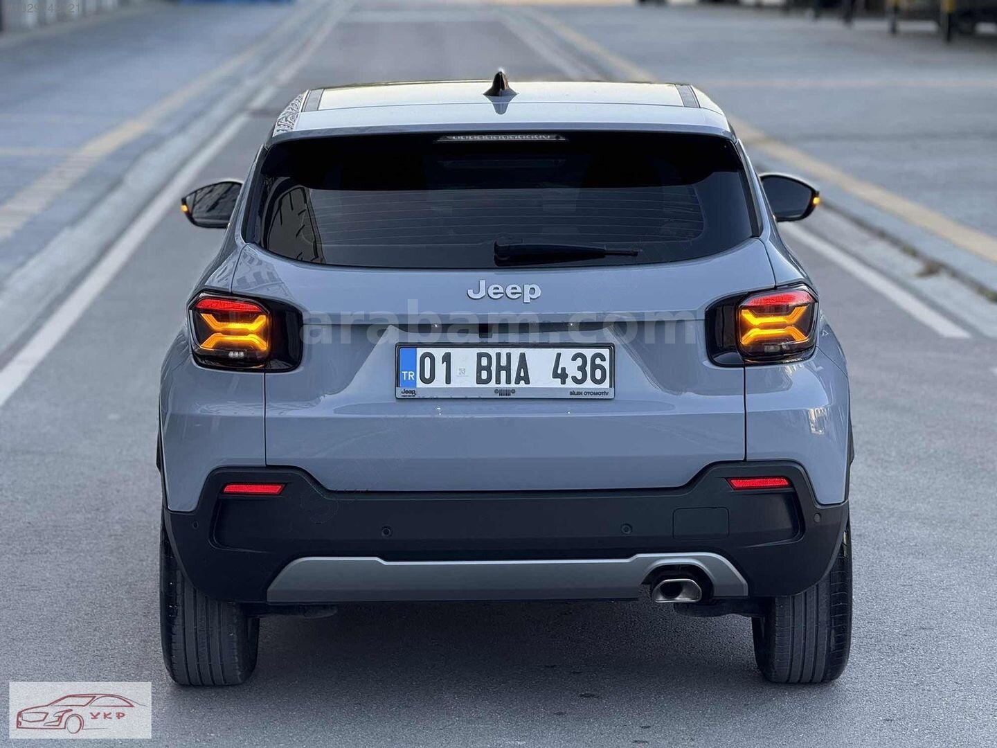 Galeriden Jeep Avenger Hybrid 1.2 Limited 2025 Model Adana 38.000 km Gri 5