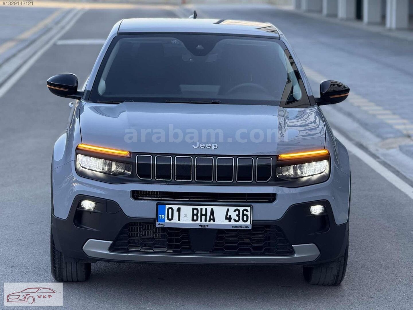 Galeriden Jeep Avenger Hybrid 1.2 Limited 2025 Model Adana 38.000 km Gri 2
