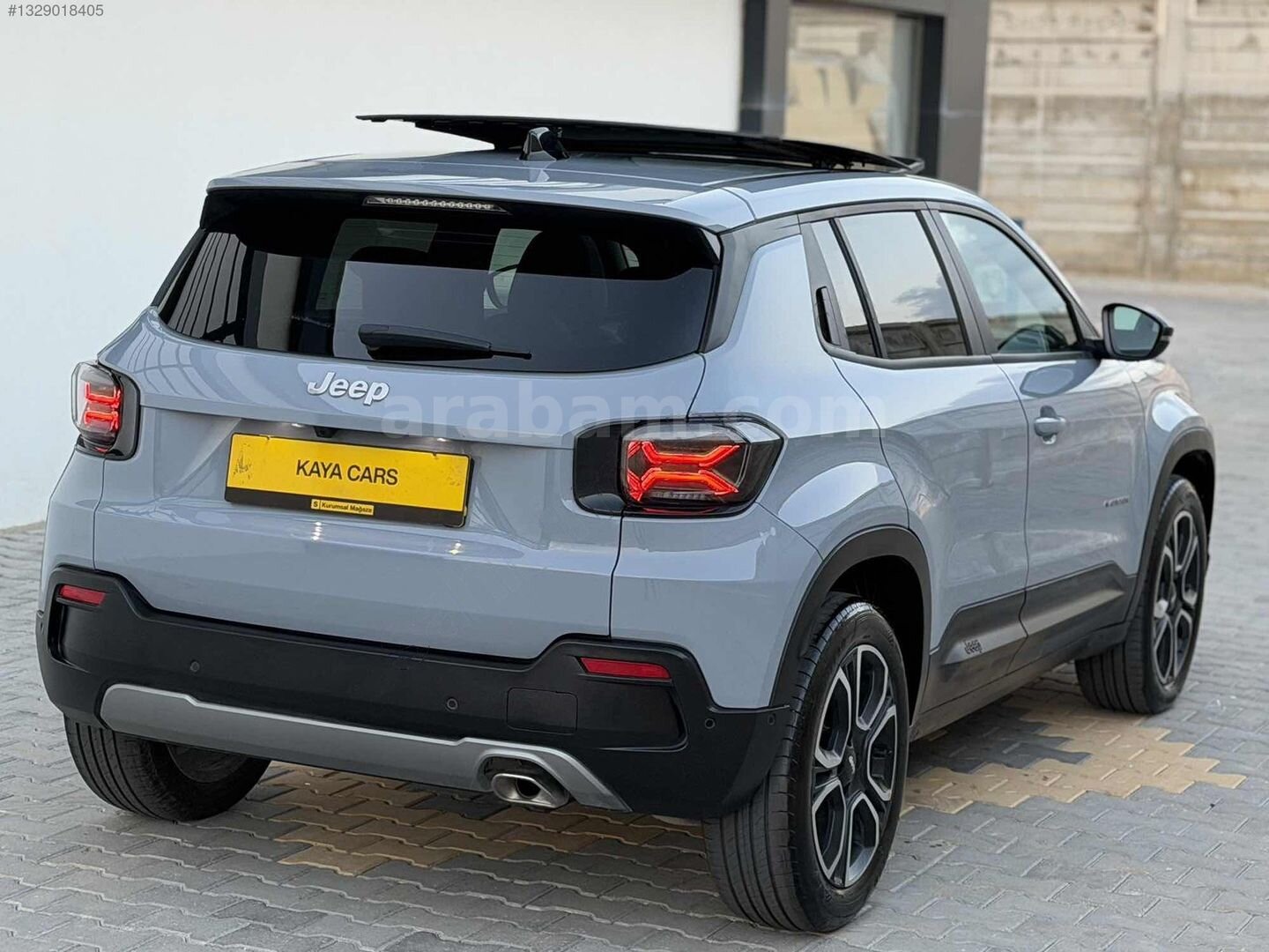 Galeriden Jeep Avenger Hybrid 1.2 Summit 2025 Model Kırşehir 24.000 km Gri 6