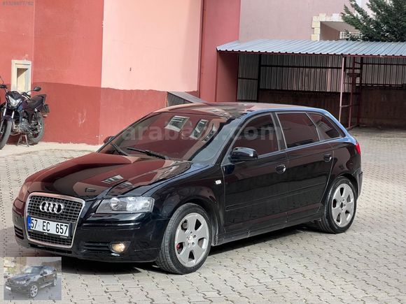 2006 MODEL A3 SPORTBACK 1.6 OTOMATİK DÜŞÜK KM