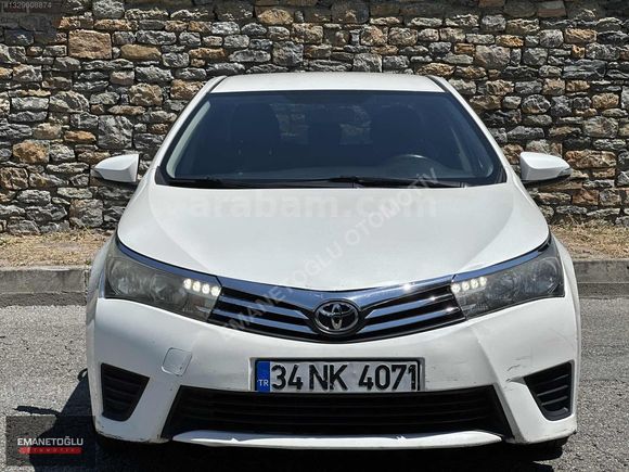 2016 COROLLA 1.33 LİFE İLK SAHİBİNDEN