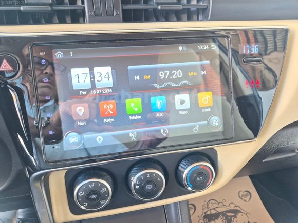GÜLDALI'DAN HATASIZ 108000KM'DE 2017MODEL TOYOTA COROLLA
