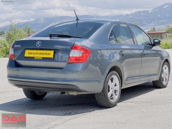 DAS AUTO,dan SKODA Rapid 1.4 tdi otomatik HATASIZ