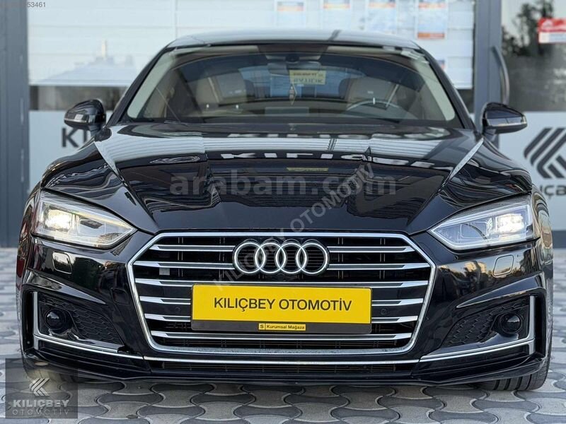 Galeriden Audi A5 Sportback 40 TDI Quattro Design 2017 Model Niğde 305.000 km Siyah
