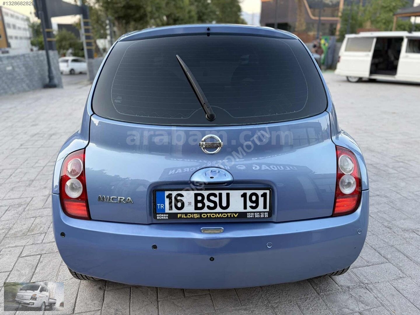 Galeriden Nissan Micra 1.2 Tekna 2004 Model Bursa 202.000 km Mavi 6