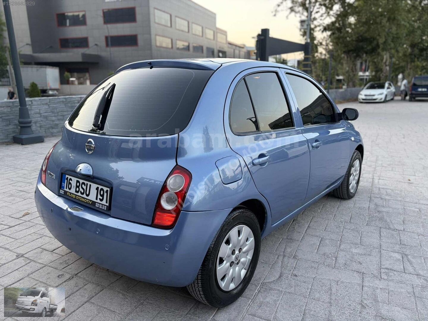 Galeriden Nissan Micra 1.2 Tekna 2004 Model Bursa 202.000 km Mavi 5