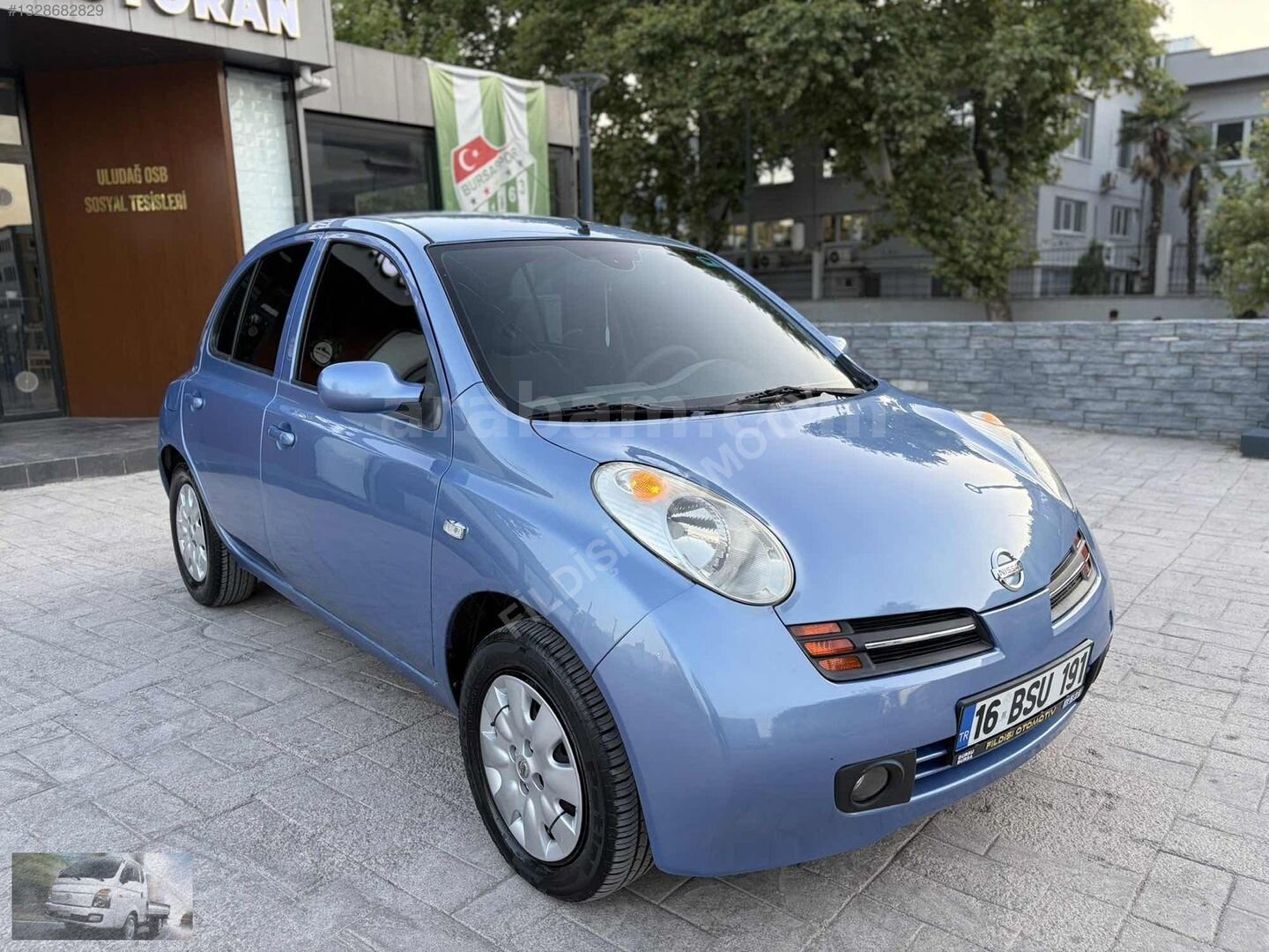 Galeriden Nissan Micra 1.2 Tekna 2004 Model Bursa 202.000 km Mavi 3