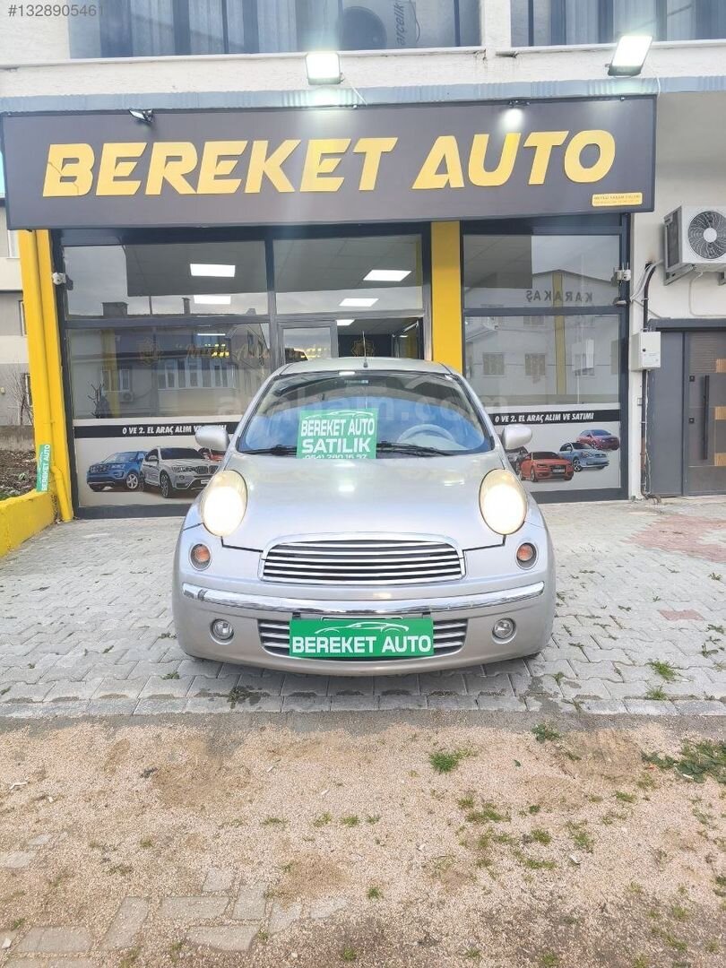 Galeriden Nissan Micra 1.2 Tekna 2004 Model Bursa 173.000 km Gri 2