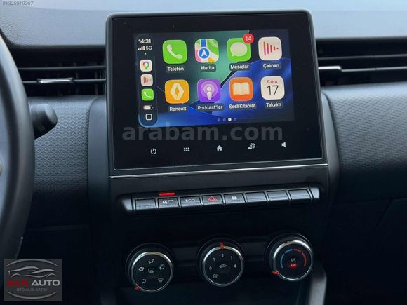 ALN AUTO / 2023 CLİO TOUCH / CAR PLAY / SERVİS BAKIMLI /