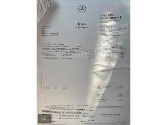 2024 model AMG HATASIZ 55 BİNDE