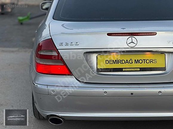 2006 MERCEDES-BENZ E200 KOMP AVANGARDE - DEĞİŞENSİZ KUSURSUZ