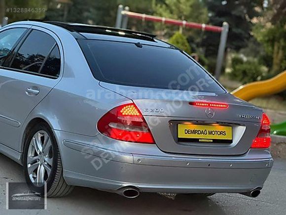 2006 MERCEDES-BENZ E200 KOMP AVANGARDE - DEĞİŞENSİZ KUSURSUZ