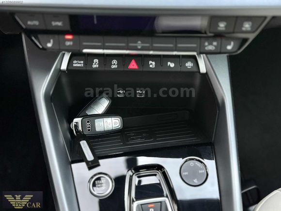 DS CAR'DAN 2025 AUDİ A3 SPORTBACK ADVANCED E.BAGAJ HATA/BOYASIZ