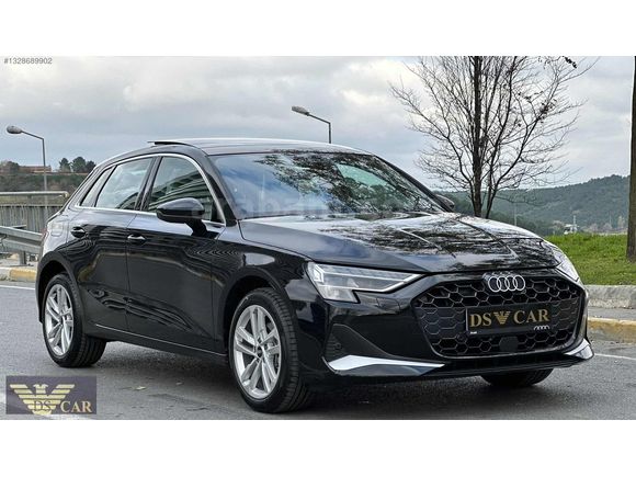 DS CAR'DAN 2025 AUDİ A3 SPORTBACK ADVANCED E.BAGAJ HATA/BOYASIZ