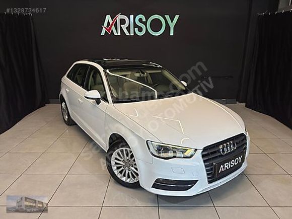 ARISOY'DAN 2015 AUDİ A3 1.6TDI AMBİENTE CAM TAVAN !!!