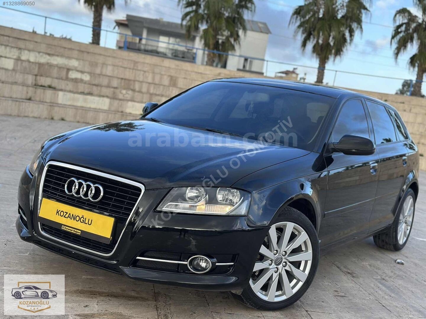 Galeriden Audi A3 Sportback 1.6 TDI Attraction 2012 Model Antalya 146.000 km Siyah 3