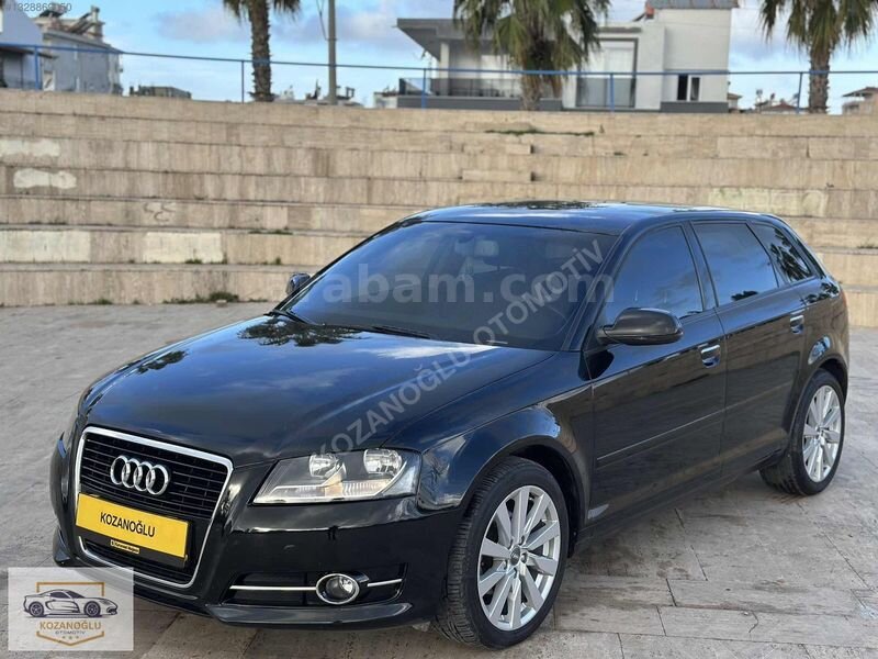 Galeriden Audi A3 Sportback 1.6 TDI Attraction 2012 Model Antalya 146.000 km Siyah