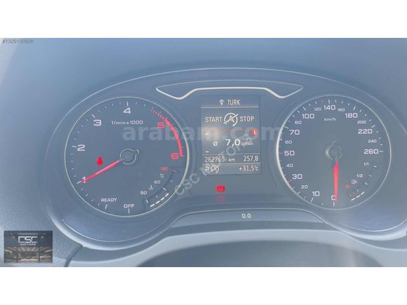 AUDİ A3 SPORTBACK 1.6TDI DESİNG LİNE PAKET 2016