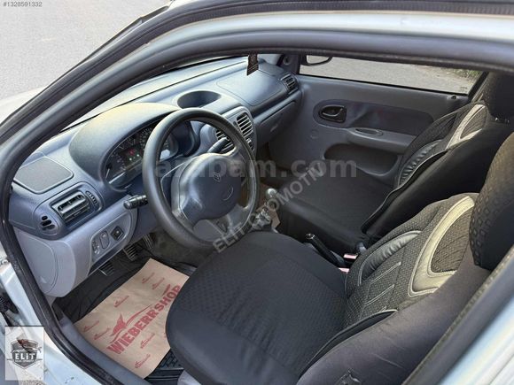 ELİT'TEN Clio 2000Model Klimalı 1.4Benzin+Lpg 250BinKm TakasOlur