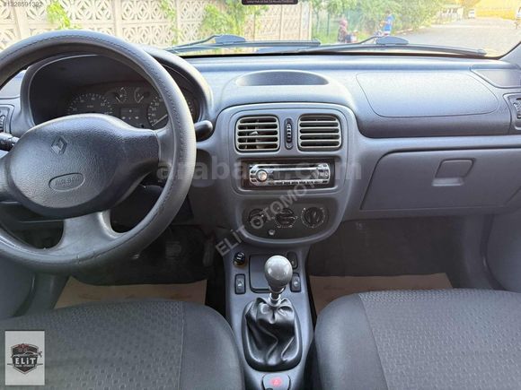 ELİT'TEN Clio 2000Model Klimalı 1.4Benzin+Lpg 250BinKm TakasOlur