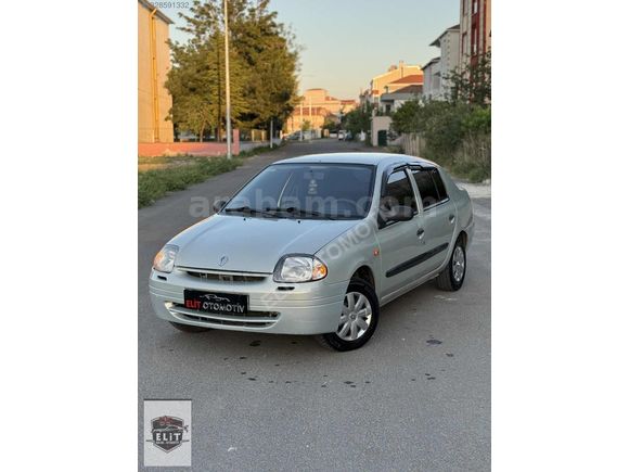 ELİT'TEN Clio 2000Model Klimalı 1.4Benzin+Lpg 250BinKm TakasOlur