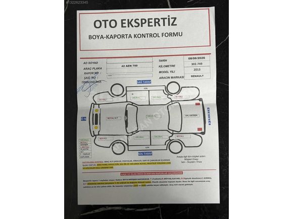 2013 FLUENCE İCON PAKET 110LUK