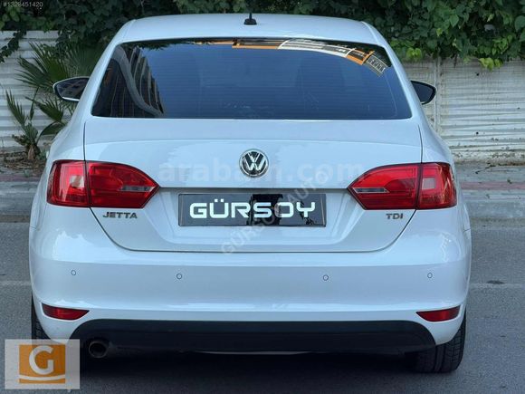 2012 Boyasız "132" Bin Km Vw Jetta 1.6 TDI Comft. GÜRSOY'dan