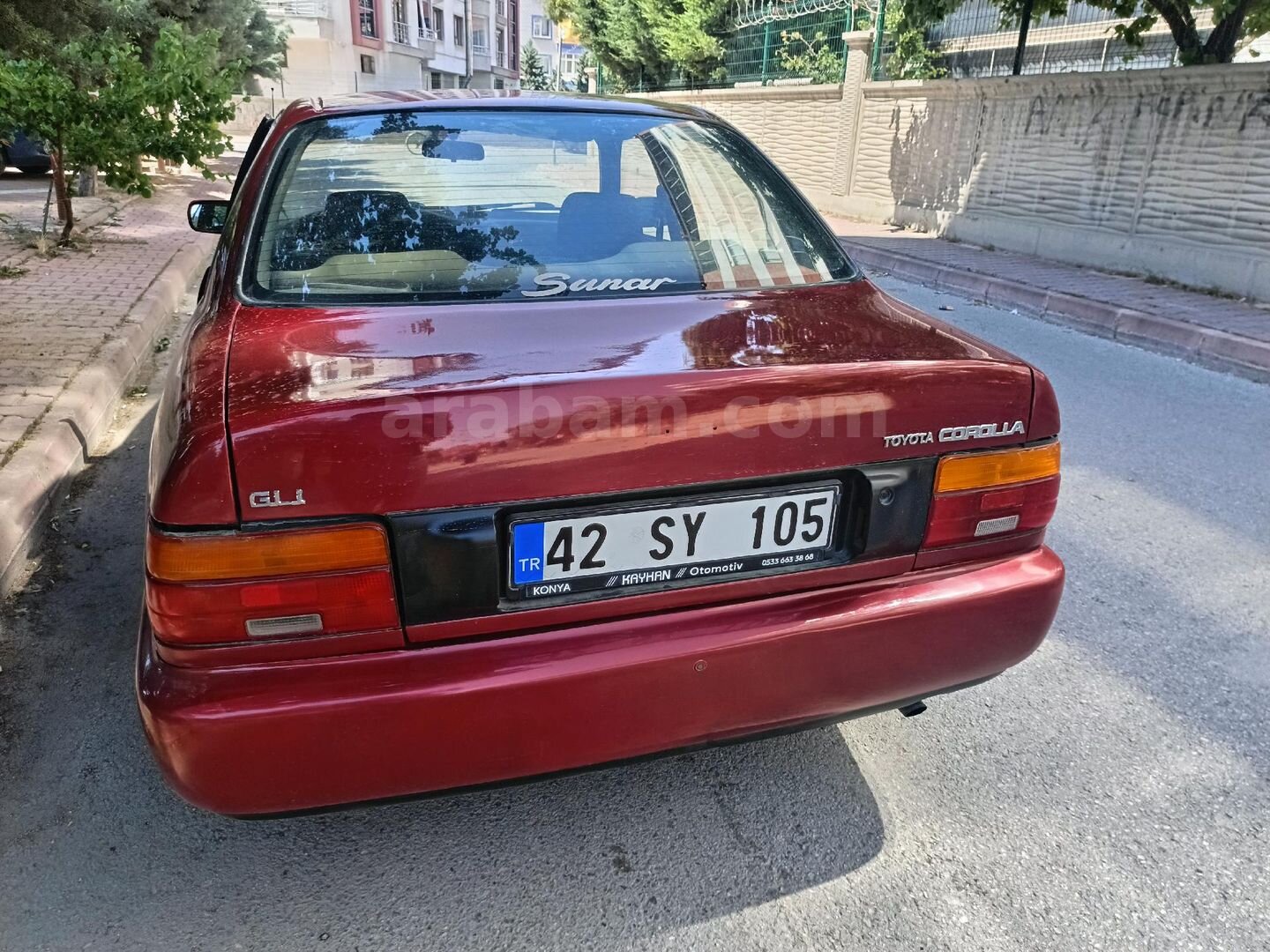 Sahibinden Toyota Corolla 1.6 GLi 1994 Model 5