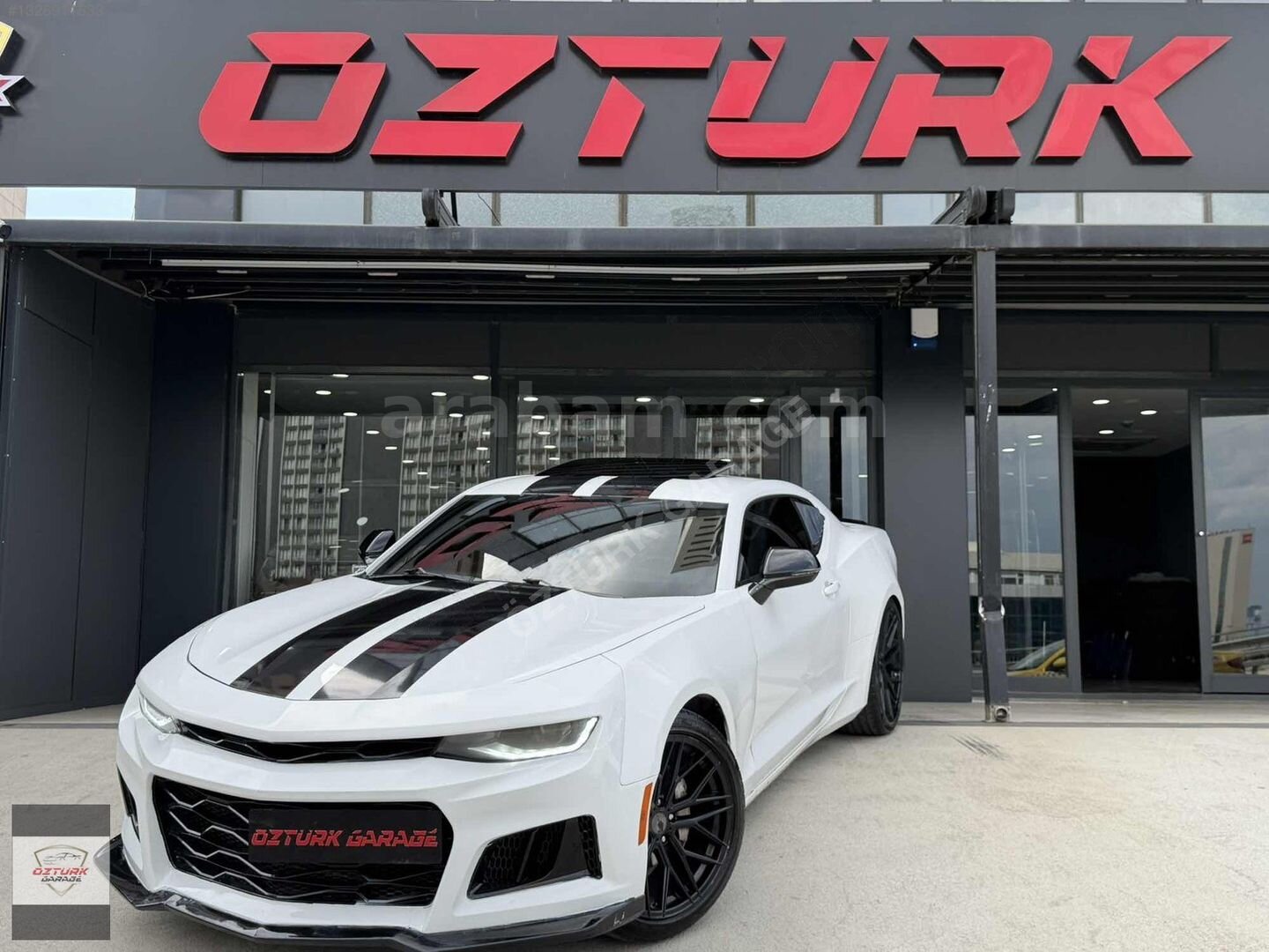Galeriden Chevrolet Camaro 2.0 2017 Model İstanbul 138.000 km Beyaz 3