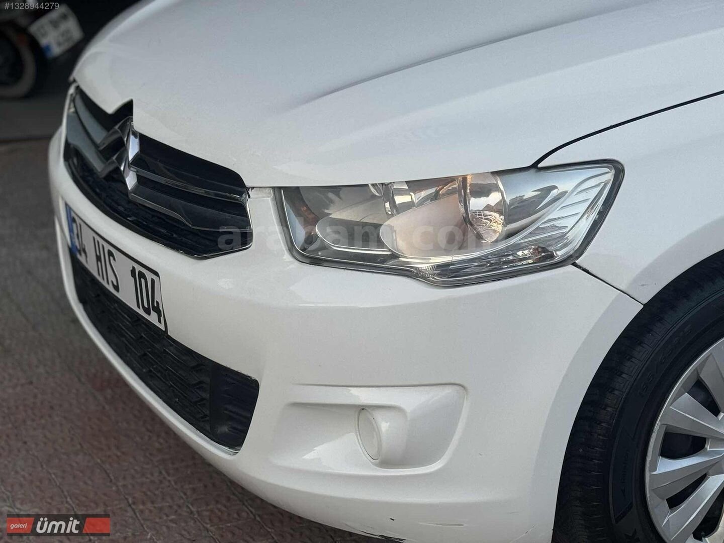 Galeriden Citroen C-Elysée 1.6 HDi Confort 2017 Model Antalya 240.000 km Beyaz 6