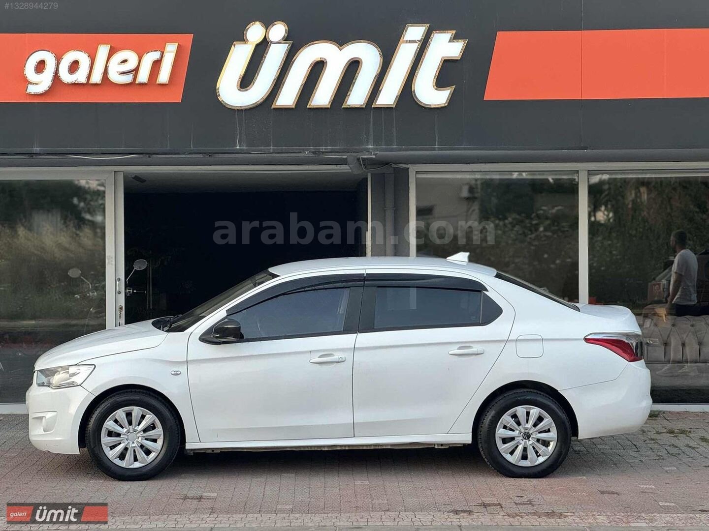 Galeriden Citroen C-Elysée 1.6 HDi Confort 2017 Model Antalya 240.000 km Beyaz 2