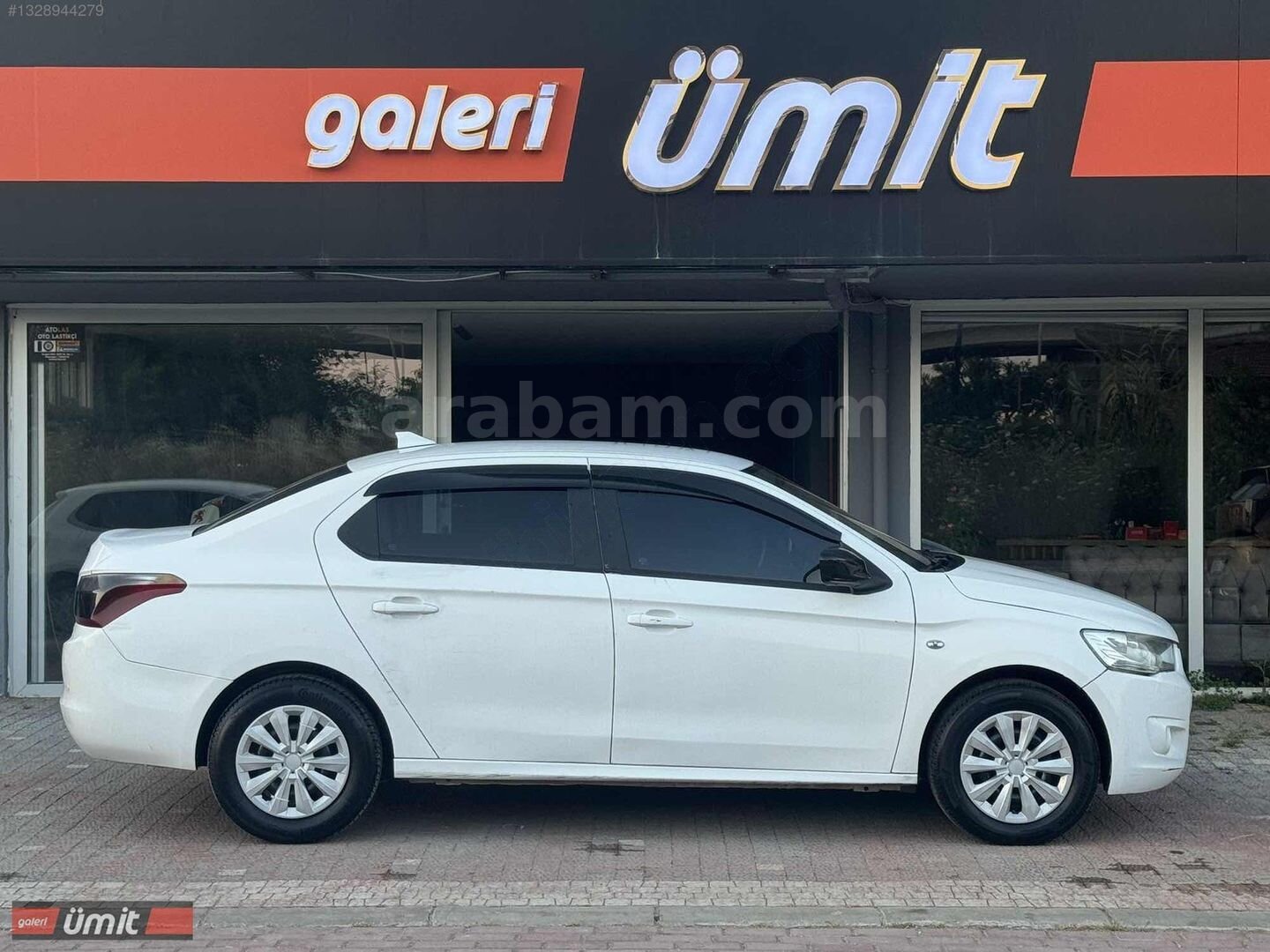 Galeriden Citroen C-Elysée 1.6 HDi Confort 2017 Model Antalya 240.000 km Beyaz 1