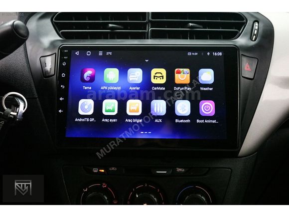MAKYAJLI-2017 C-ELYSEE CONFORT-TABLET EKRAN-GERİ GÖRÜŞ-LED-NAVİ*