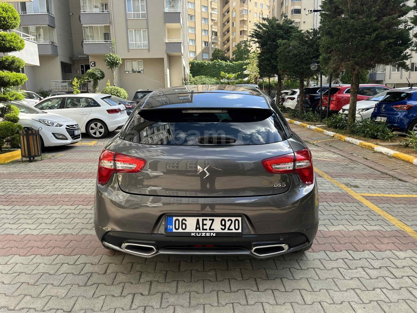 Galeriden DS Automobiles DS5 1.6 BlueHDi So Chic 2016 Model İstanbul 71.000 km Kahverengi 6