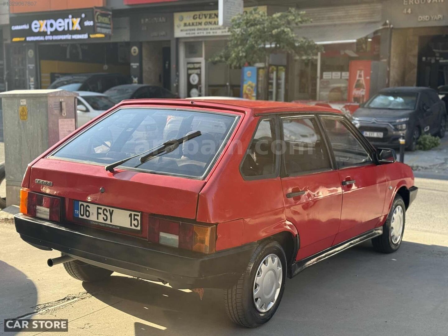 Galeriden Lada Samara 1.5 1993 Model İstanbul 250.000 km Kırmızı 5