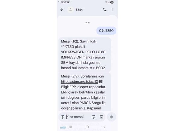 NOKTA HATASIZ SERVİS BAKIMLI GSR 2 20.000 KM'DE
