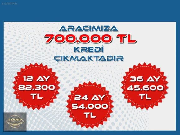 TÜREV'DEN 2023 FORD COURİER 1.5 EcoBlue DELUXE 100 HP 73.000KM