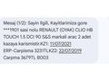 Sahibinden Renault Clio 1.5 dCi Touch 2018 Model