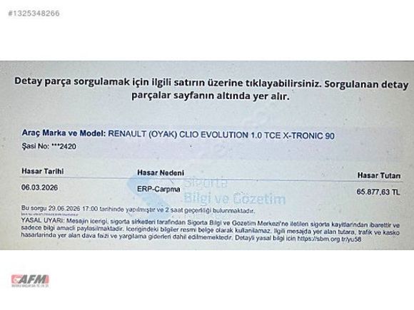 AFM'DEN 2025 MODEL OTOMATİK 1.0 TCE EVOLUTİON GSR %20 FATURALI