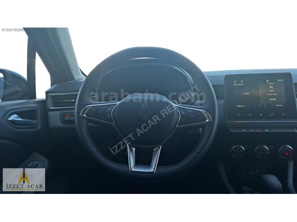 İZZET ACAR DAN 2025 RENAULT CLIO 1.0 TCE EVOLUTION X-TRONIC