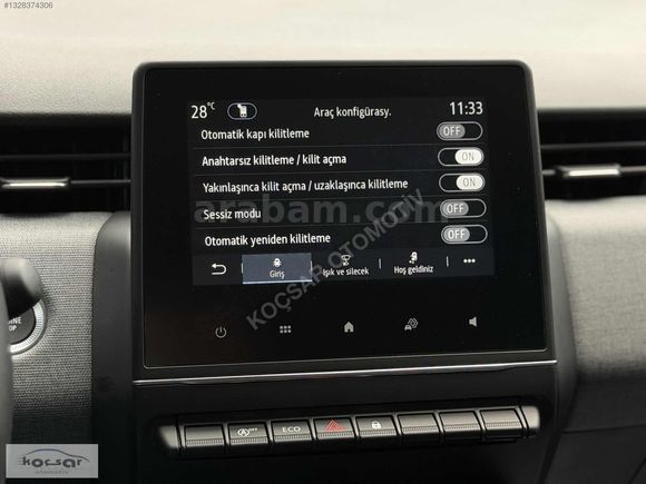 2026 ÇKŞ Boyasız! 9.000'de Clıo 1.0TCe Evolution GGRŞ+GSR2+NARDO