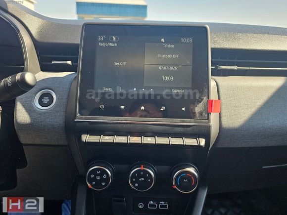 ÇAMKIRAN H2 GAZİEMİR'den2025 Renault Clio 1.0 Tce Evolution Otm