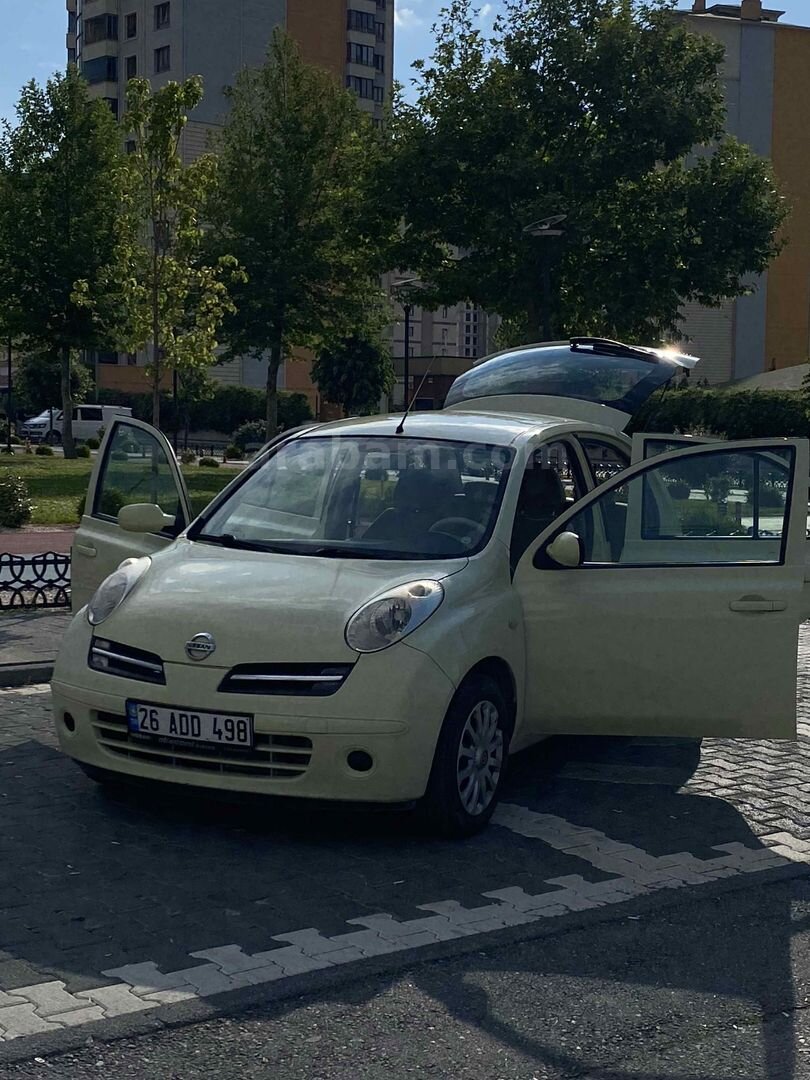 Sahibinden Nissan Micra 1.2 Tekna 2006 Model Kayseri 201.000 km Sarı 1