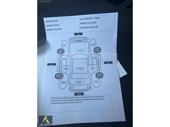 ADA GROUP'DAN DÜŞÜK KM FOCUS