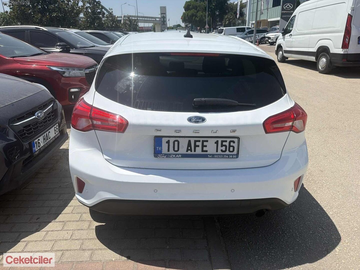Galeriden Ford Focus 1.5 Ti-VCT Trend X 2021 Model Bursa 68.000 km Beyaz 5