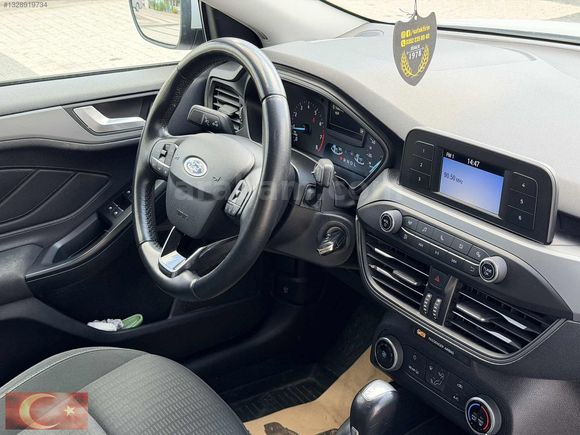 2019 MODEL 99.000 KM'de BOYASIZ HATASIZ LPG'li FOCUS TREND X