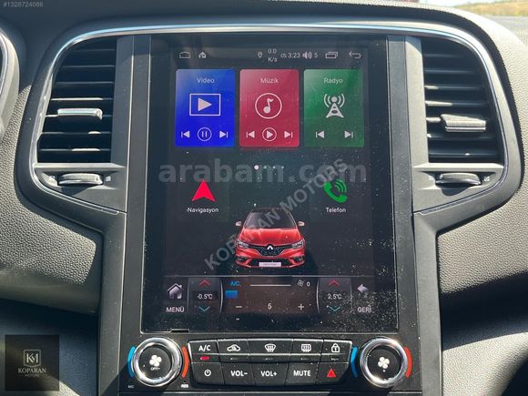 KOPARAN 2021 MEGANE / 3 AY ERTELEMELİ VEYA %0.49 FAİZ ORANI